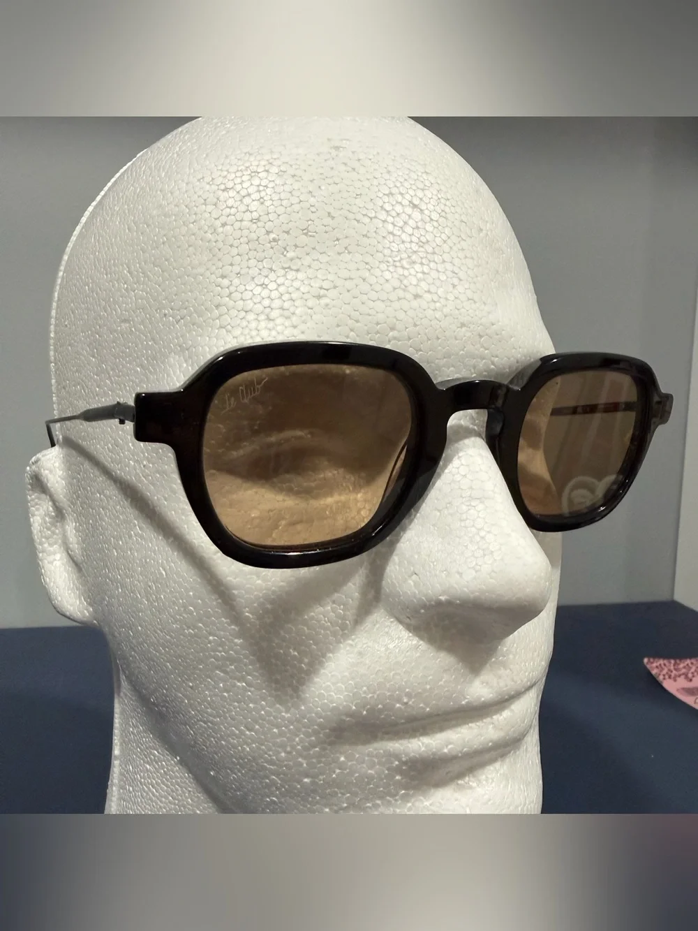 TIWI Ginger LeClub Sunglasses Limited Edition 23/300 Black Brown Lens Rare
